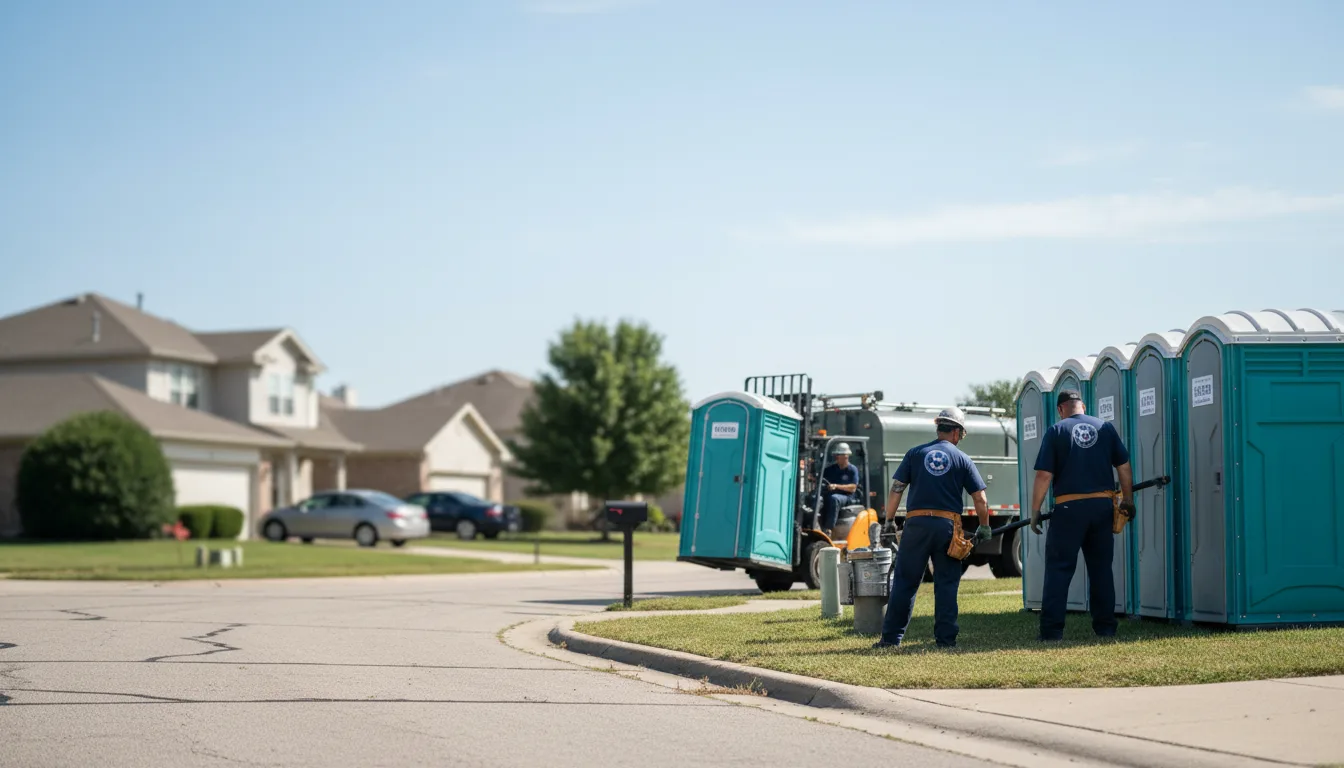 Porta Potty Rental in Saint Louis, MO near me